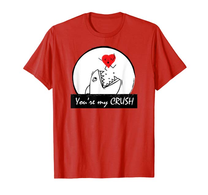 Heart crusher Funny Boys, Kids, Toddlers Valentine tee gift